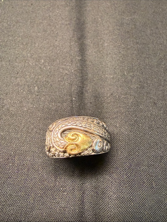 John Hardy Jewelry - John Hardy Women's Two-Tone Filigree Swirl Statement Ring in Silver and Gold